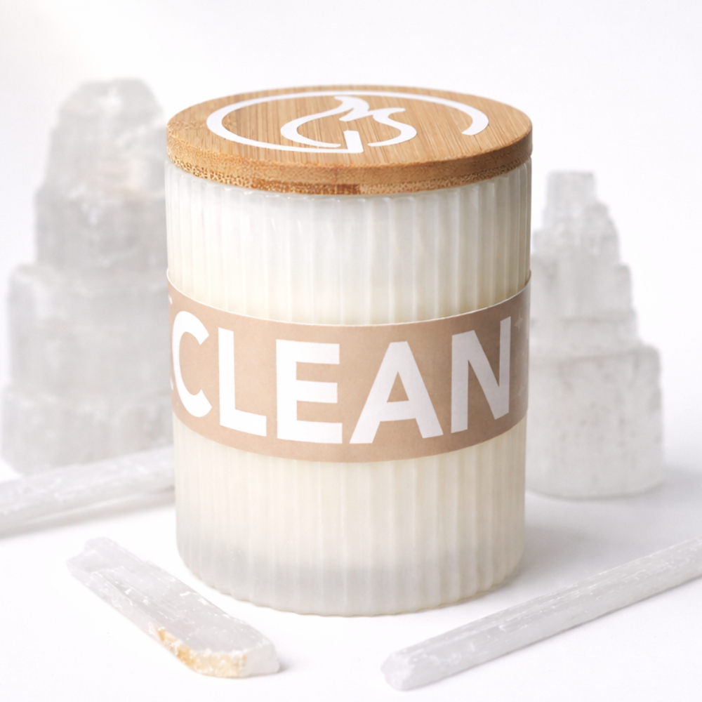 CLEAN - 8oz Coconut Soy Wax Candle