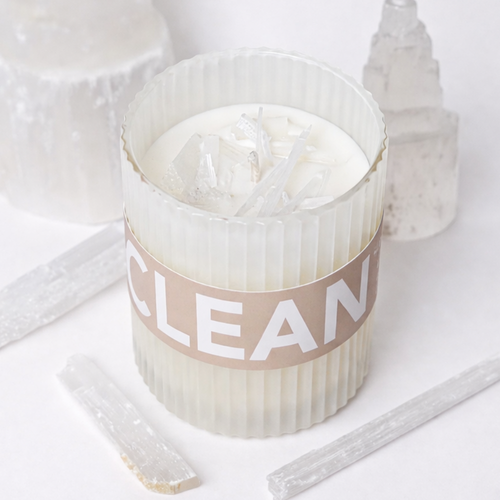 CLEAN - 8oz Coconut Soy Wax Candle